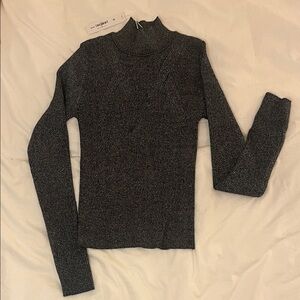 NWT Steve Madden Charcoal Turtleneck Sweater